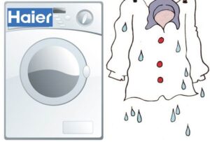 Haier washing machine does not spin