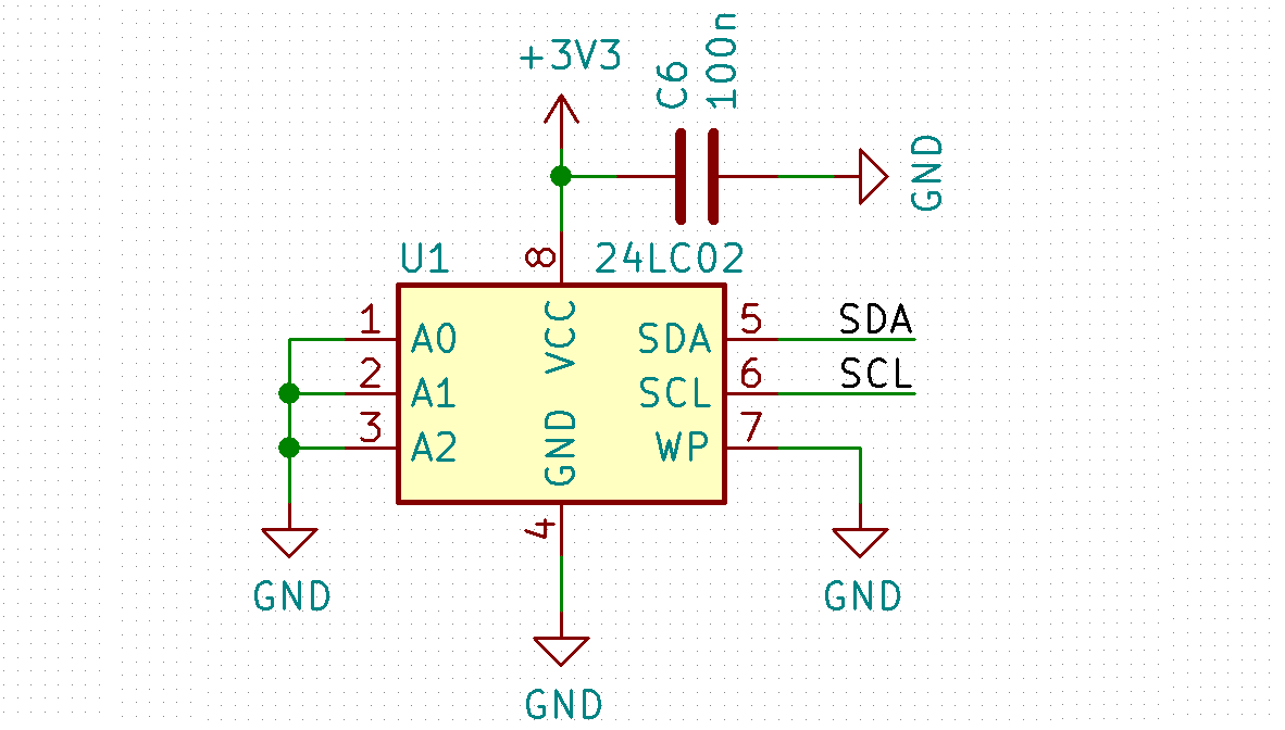 eeprom chip 24c08wp