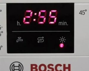 Bông tuyết trên máy rửa bát Bosch