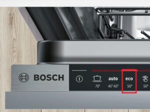 Bosch bulaşık makinesinde Eco modu