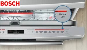 Machine Care mode in a Bosch dishwasher