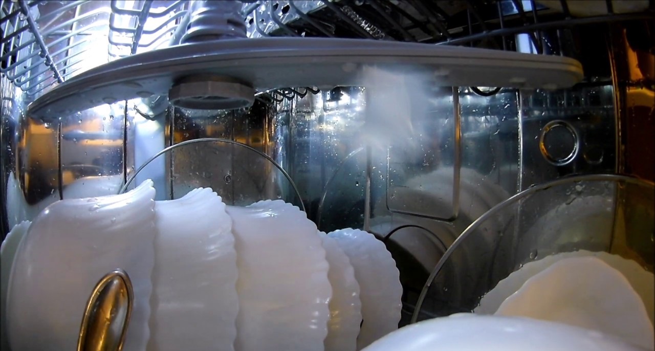 dishwasher from inside