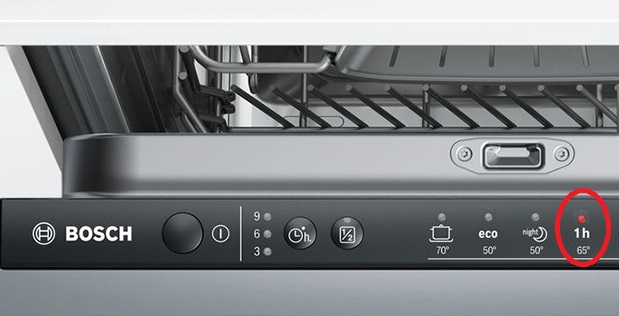 Програм од 1 сата у машини за прање судова