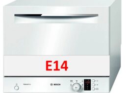 Error E14 on a Bosch dishwasher