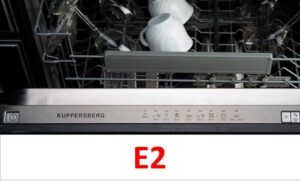 Error E2 on a Kuppersberg dishwasher