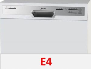 Error E4 sa Midea dishwasher