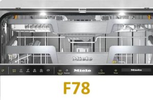 خطأ F78 في غسالة أطباق Miele