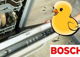 เสียงบี๊บของเครื่องล้างจาน Bosch