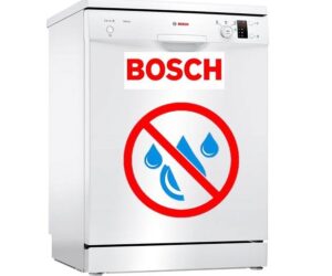 Bosch oppvaskmaskin fylles ikke med vann