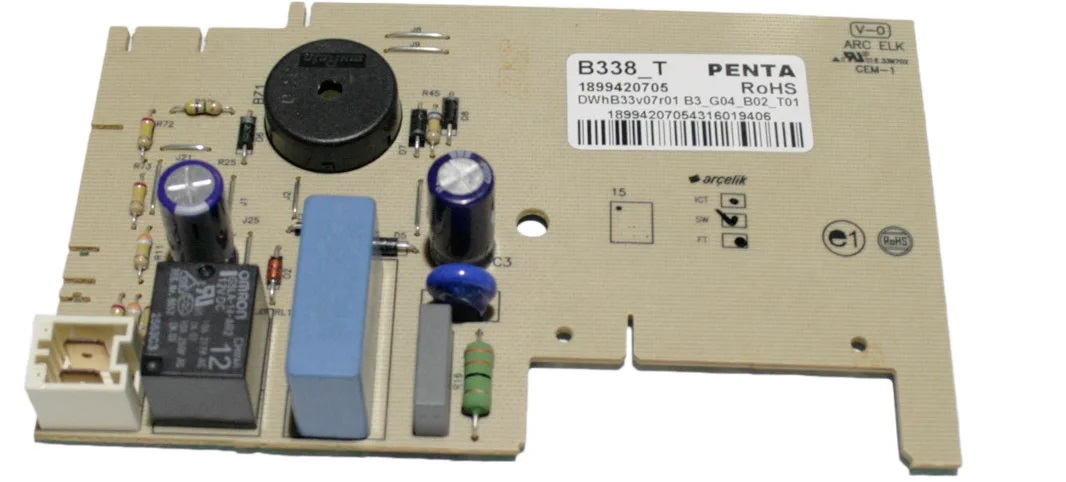 Beko dishwasher control board