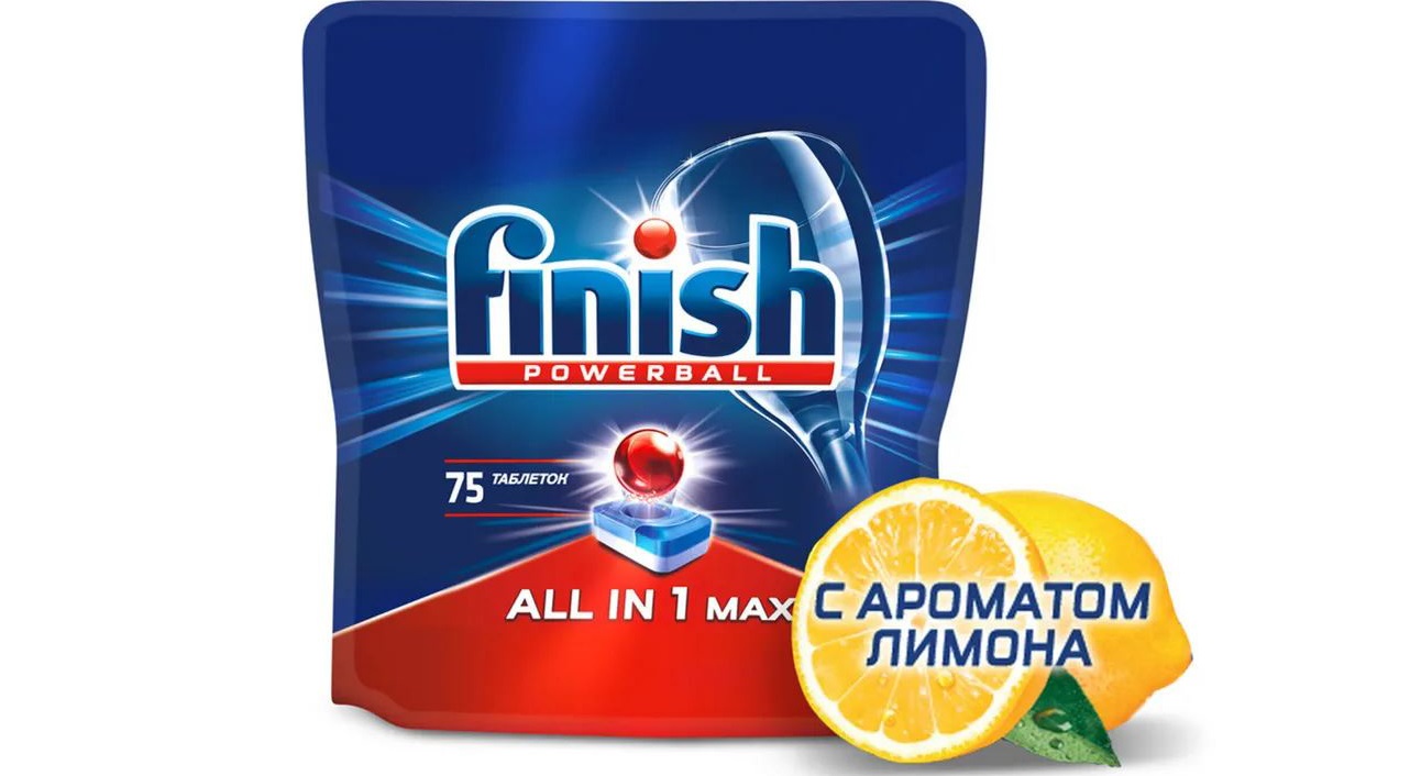 tablets for PMM Finish All In One with lemon