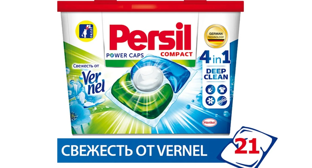 Persil kapsler Power Caps Color 4 i 1