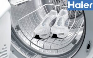 Secar zapatos en una secadora Haier