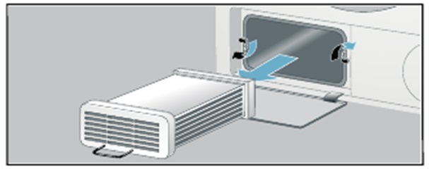 tanggalin ang dryer heat exchanger at linisin ito