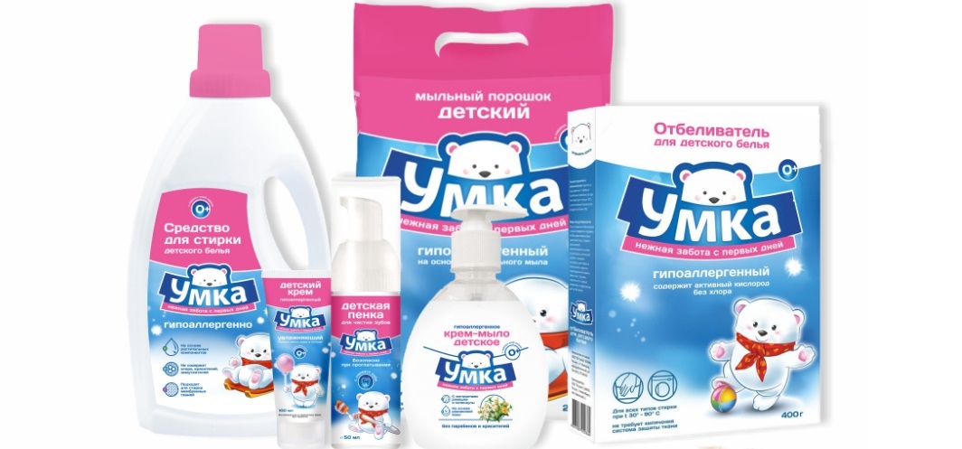 UMKA laundry detergents