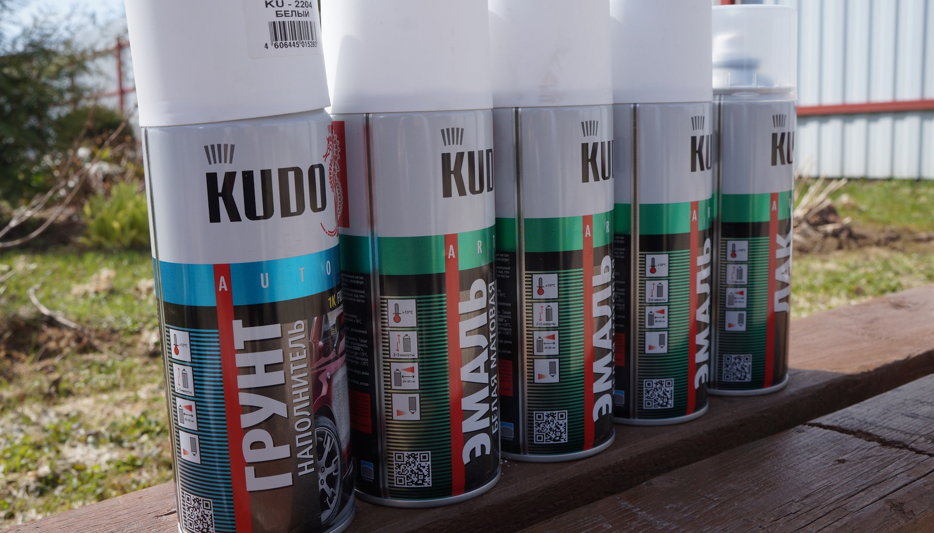 utiliser de la peinture Kudo