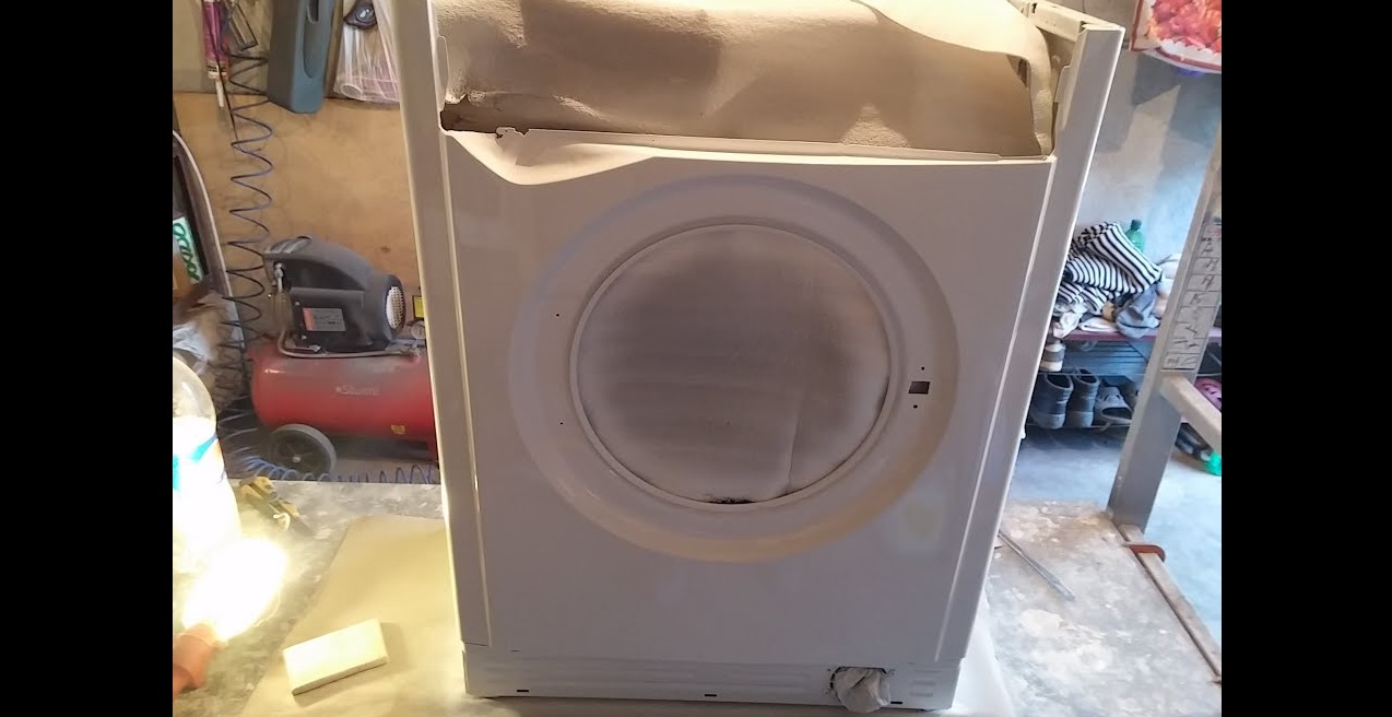 wasmachine schilderen