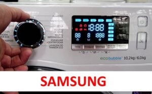 How to calibrate a Samsung washing machine