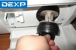 Vệ sinh bộ lọc máy giặt Dexp