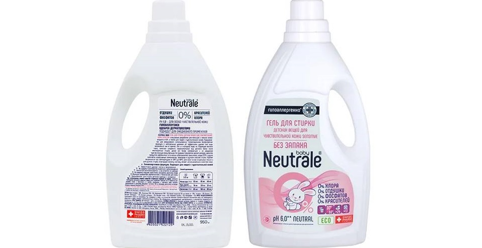 Neutrale washing gel