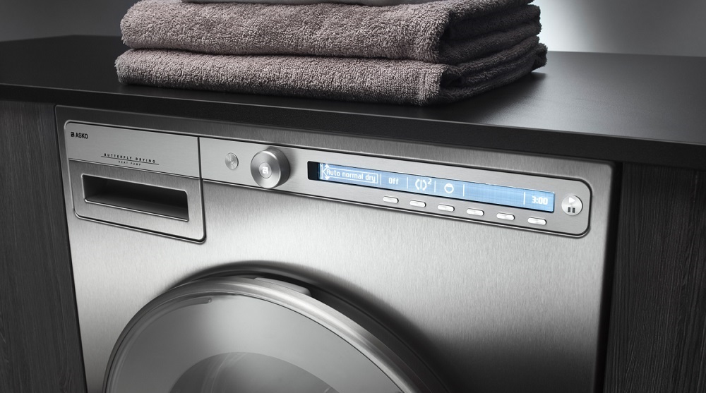 Asko washing machine software settings