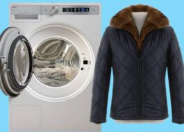 Washing a camel wool jacket in the washing machine