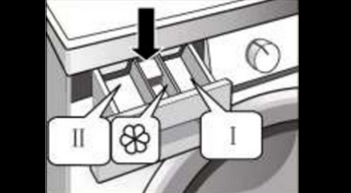 Dexp front-loading machine tray device