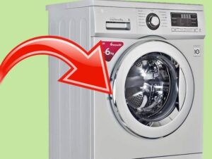 How to remove the LG washing machine door