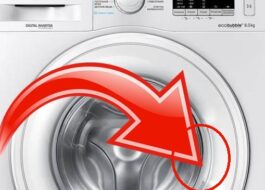 Change the door handle of a Samsung washing machine