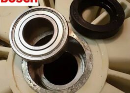 How many bearings are there in a Bosch washing machine?