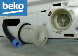 Vệ sinh bộ lọc trong máy giặt Beko