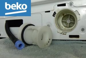 Rengøring af filteret i en Beko vaskemaskine