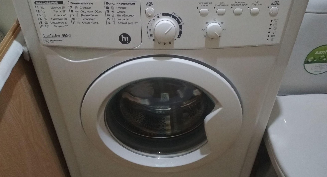 eenvoudige wasmachine Hallo