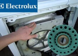 How to change a bearing in an Electrolux top-loading washing machine