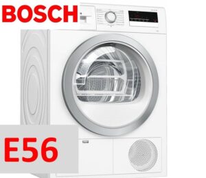 Kód chyby E56 na sušičke Bosch