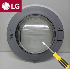 Conserto de escotilha de máquina de lavar LG