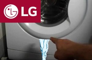 Fuite sous la porte du lave-linge LG