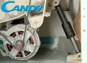 How to change shock absorbers on a Candy washing machine