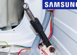 How to check shock absorbers on a Samsung washing machine