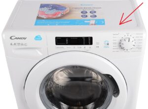 How to remove the lid of a Candy washing machine