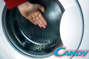 Candy wasmachine verwarmt geen water