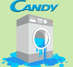 Candy washing machine leaking