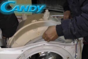 How to replace a Candy washing machine drum