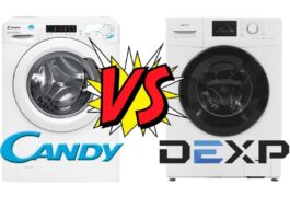 Which washing machine is better Candy or Dexp