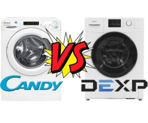 Which washing machine is better: Candy or Dexp?