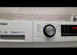 Foutcode UN6 op Haier-wasmachine