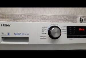 Foutcode UN6 op Haier-wasmachine