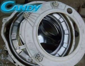 Disassembling the Candy washing machine tank