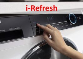 What is i-Refresh in a Haier washing machine