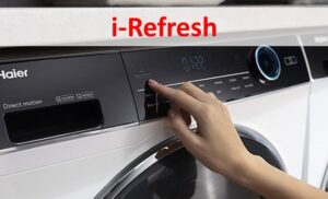 What is i-Refresh in a Haier washing machine